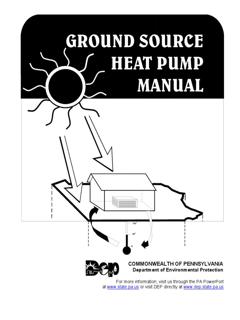 Ground Source Heat Pump Manual | PDF | Heat Pump | Air Conditioning