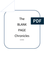 The Blank Page Chronicles by NOMAN
