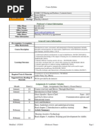 UT Dallas Syllabus for comd7325.001.10s taught by Jessica Sullivan (jrs041000)