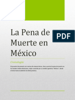 La Pena de Muerte en México