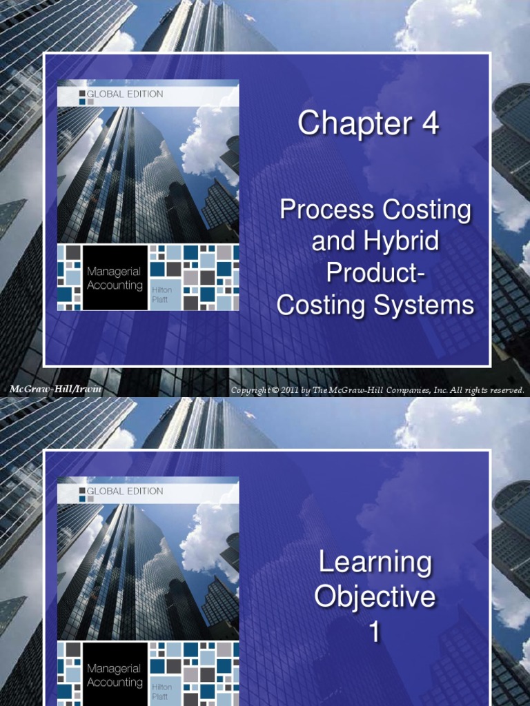 Process Costing and Hybrid Product-Costing Systems: Mcgraw-Hill/Irwin | PDF