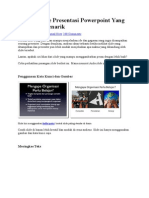 Download Contoh Slide Presentasi Powerpoint Yang Baik Dan Menarik by kamu_manis_deh SN248286252 doc pdf