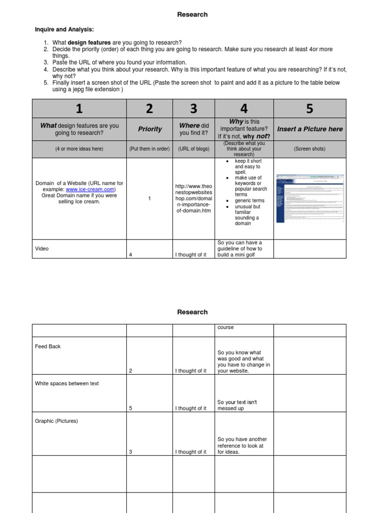 Design Feature Research Guide | PDF | Career & Growth