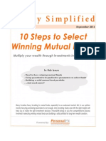 10 Steps to Select Winning Mutual Funds