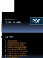 0 0 Liste in HTML (1)