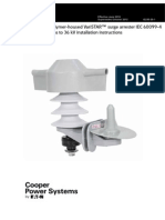 Ultrasil™ Polymer-Housed Varistar™ Surge Arrester Iec 60099-4 For MV Systems To 36 KV Installation Instructions