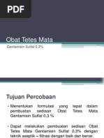 OTM Gentamisin Sulfat 0,3%