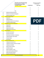 Rubrica de Evaluacion Proyecto Final DAW Mayo-Agosto 2013