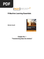 R Machine Learning Essentials: Chapter No. 1 "Transforming Data Into Actions"