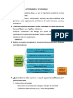 Actividades de Aprendizaje