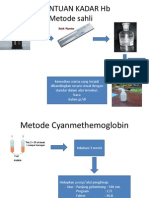 Penentuan Kadar Hb
