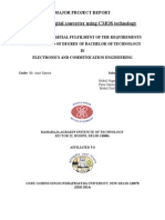 Sigma Delta ADC Report - B.Tech Final Year Project