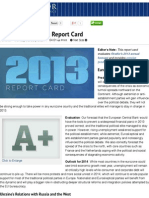 2013's Forecasting Report Card - Stratfor