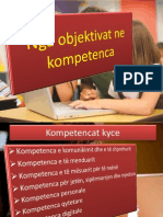 Nga Objektivat Ne Kompetenca