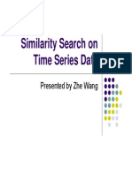 Similarity Search On Time Series Data