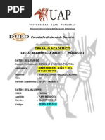 Derecho Del Niño y Adolescente