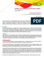 La Vida de Los y Las Jovenes Un Camino de Discipulado y Mision