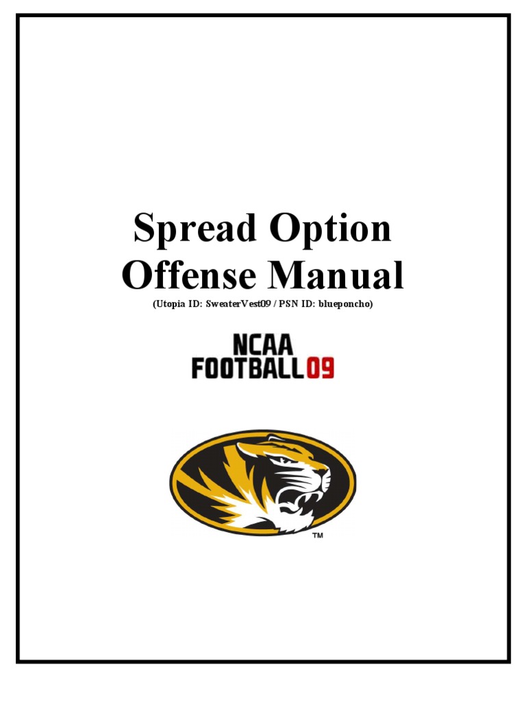 Spread Offense Guide | PDF | Gridiron Football | American Football