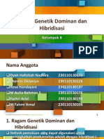 Ragam Genetik Dominan Dan Hibridisasi