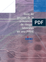 Guia de Gestion de La Prevencion de Riesgos Lab en Un MyPE