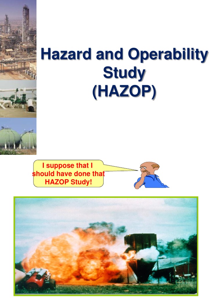 Hazard and Operability Study (Hazop) | PDF | Valve | Chemical Engineering