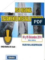 I Curso Regional Tratamiento Integral de Heridas. 