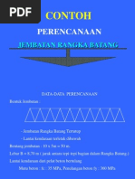 Download Perencanaan Jembatan Rangka Batang Baja  Tugas  by Arga Isandhitya Putra SN248338290 doc pdf