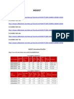 Data Sheet Mosfet