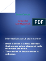 Brain Cancer: Jad Zureikat Laith Musharbash