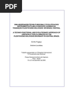 Uma Abordagem Tecno-Funcional e Evolutiva dos Instrumentos Plano-Convexos (Lesmas) da Transição Pleistoceno/Holoceno no Brasil Central - Emílio Fogaça  e  Antoine Lourdeau