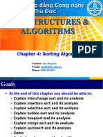 Chapter 4 - Sorting Algorithm