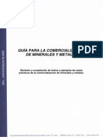 Conceptos Básicos de Comercialización de Minerales