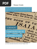 Nosso Credo Assembléia de Deus no Brasil