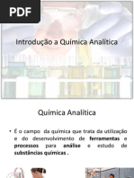 Aula-Introdução a Química Analítica