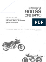Ducati 1978 900SS Spare Parts Catalog