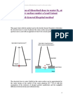 Determination of Absorbed dose to water Dw at the water surface under a Lead Cutout.pdf