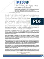 Iso 14046. Nueva Norma Internacional Huella de Agua