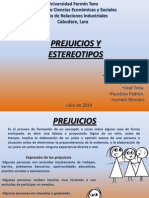 Prejuicios y Estereotipos