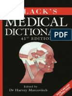 Blacks Medical Dictionary Edited by Dr Harvey Marcovitch