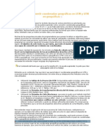 Aprende A Convertir Coordenadas Geográficas en UTM y UTM en Geográficas