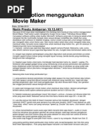 Download Stop Motion Menggunakan Movie Maker by hendrokurniadi SN248388165 doc pdf
