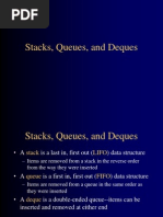 Stacks Queues Deques