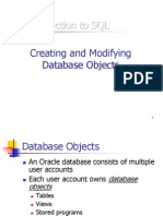 Week1 Creating Database Objects Part1