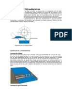 Hidráulicas o Hidroeléctricas