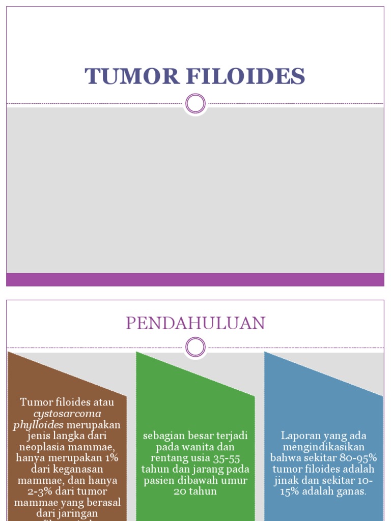 Tumor Filoides: Diagnosis dan Penanganan | PDF | Sains & Matematika