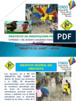 Proyecto de Innovación Pedagogica