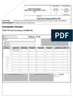 Wkin05614 Qa Pdca-Fault Tree Analysis (Pdca-Fta)