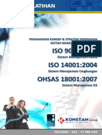 Materi Awareness Training (ISO 9001-IsO 14001-OHSAS 18001)
