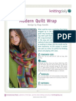 Modern Quilt Wrap-A