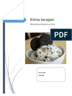 Laporan Pembuatan Eskrim